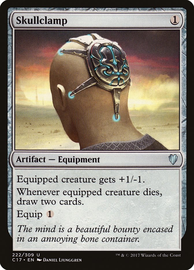 Skullclamp [Commander 2017] | Pegasus Games WI