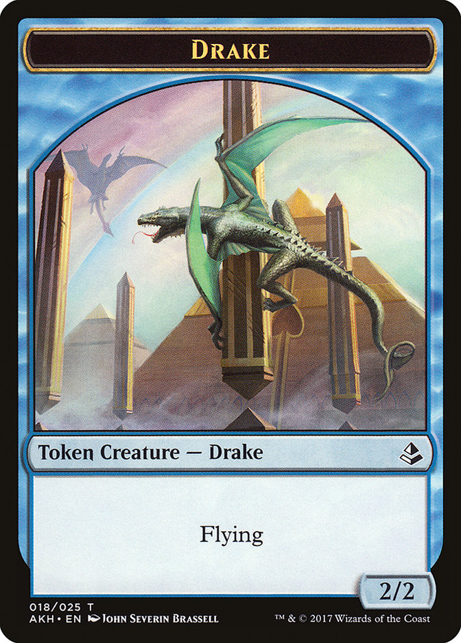 Drake Token [Amonkhet Tokens] | Pegasus Games WI