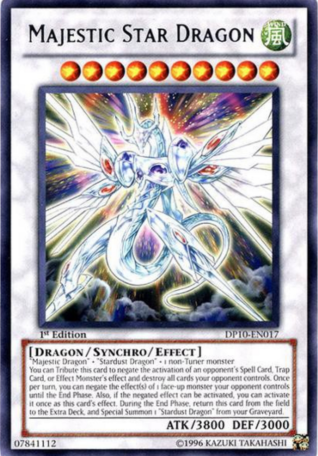 Majestic Star Dragon [DP10-EN017] Rare | Pegasus Games WI