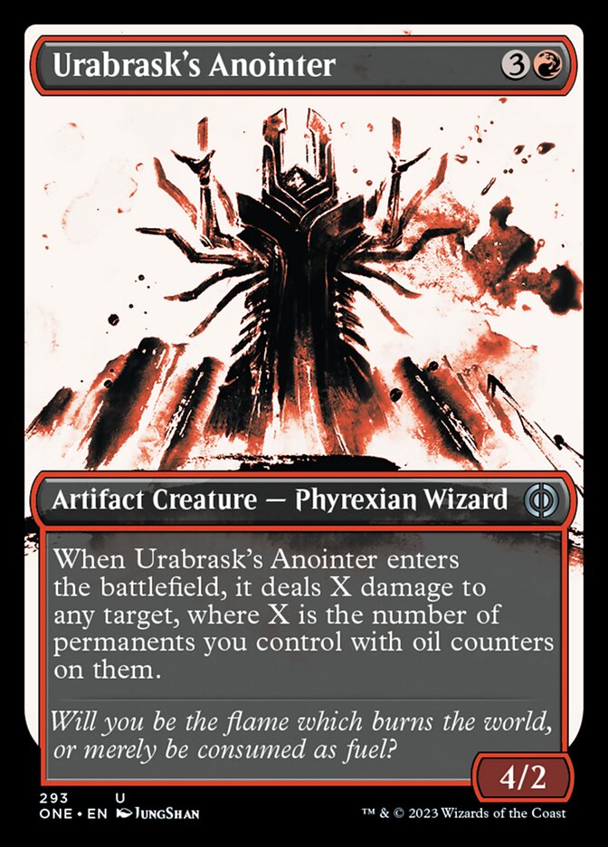 Urabrask's Anointer (Showcase Ichor) [Phyrexia: All Will Be One] | Pegasus Games WI