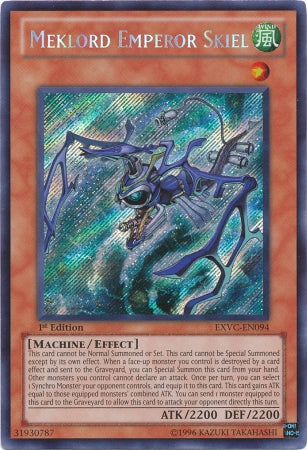 Meklord Emperor Skiel [EXVC-EN094] Secret Rare | Pegasus Games WI