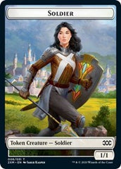 Soldier // Squirrel Double-Sided Token [Double Masters Tokens] | Pegasus Games WI