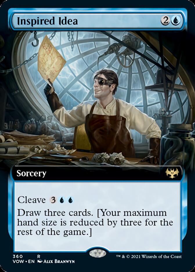 Inspired Idea (Extended Art) [Innistrad: Crimson Vow] | Pegasus Games WI