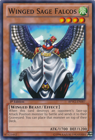 Winged Sage Falcos [BPW2-EN007] Common | Pegasus Games WI