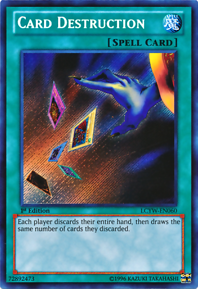 Card Destruction [LCYW-EN060] Secret Rare | Pegasus Games WI