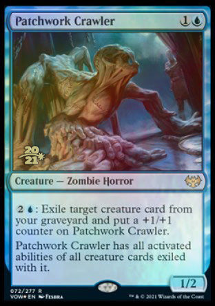 Patchwork Crawler [Innistrad: Crimson Vow Prerelease Promos] | Pegasus Games WI