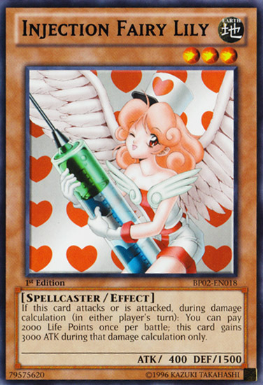 Injection Fairy Lily [BP02-EN018] Rare | Pegasus Games WI