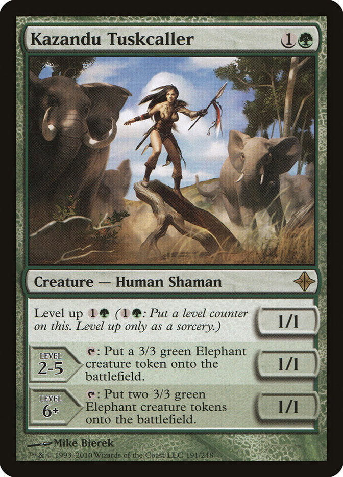 Kazandu Tuskcaller [Rise of the Eldrazi] | Pegasus Games WI