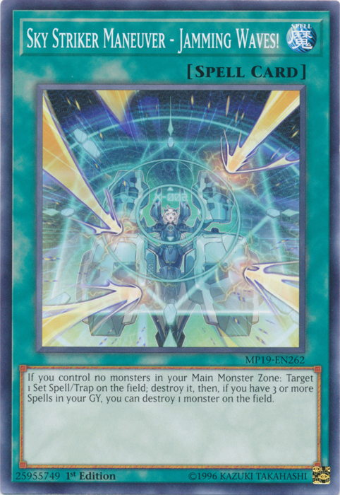 Sky Striker Maneuver - Jamming Waves! [MP19-EN262] Common | Pegasus Games WI