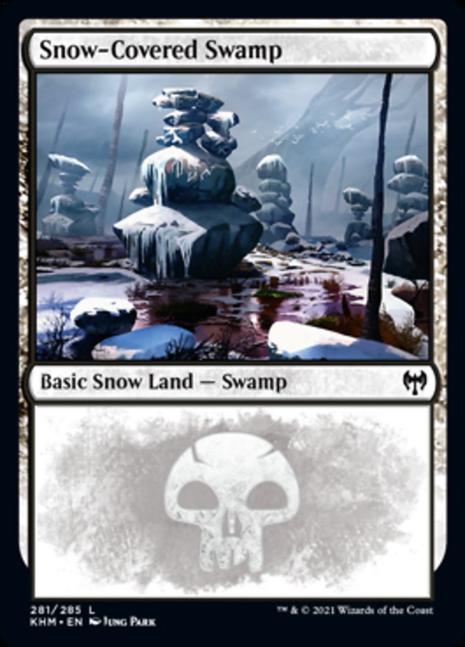 Snow-Covered Swamp (281) [Kaldheim] | Pegasus Games WI