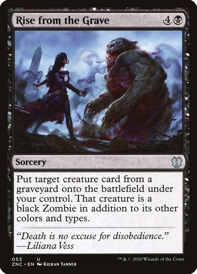 Rise from the Grave [Zendikar Rising Commander] | Pegasus Games WI
