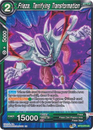 Frieza, Terrifying Transformation (BT10-073) [Rise of the Unison Warrior 2nd Edition] | Pegasus Games WI