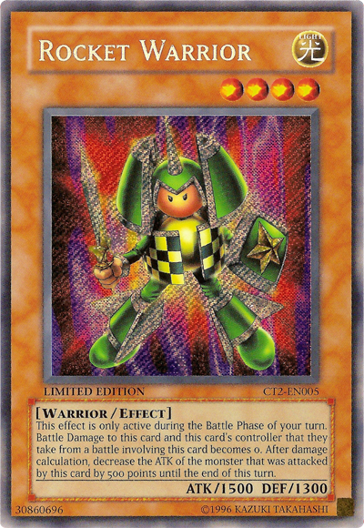 Rocket Warrior [CT2-EN005] Secret Rare | Pegasus Games WI