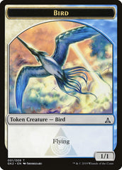 Bird // Sphinx Double-Sided Token [Ravnica Allegiance Guild Kit Tokens] | Pegasus Games WI