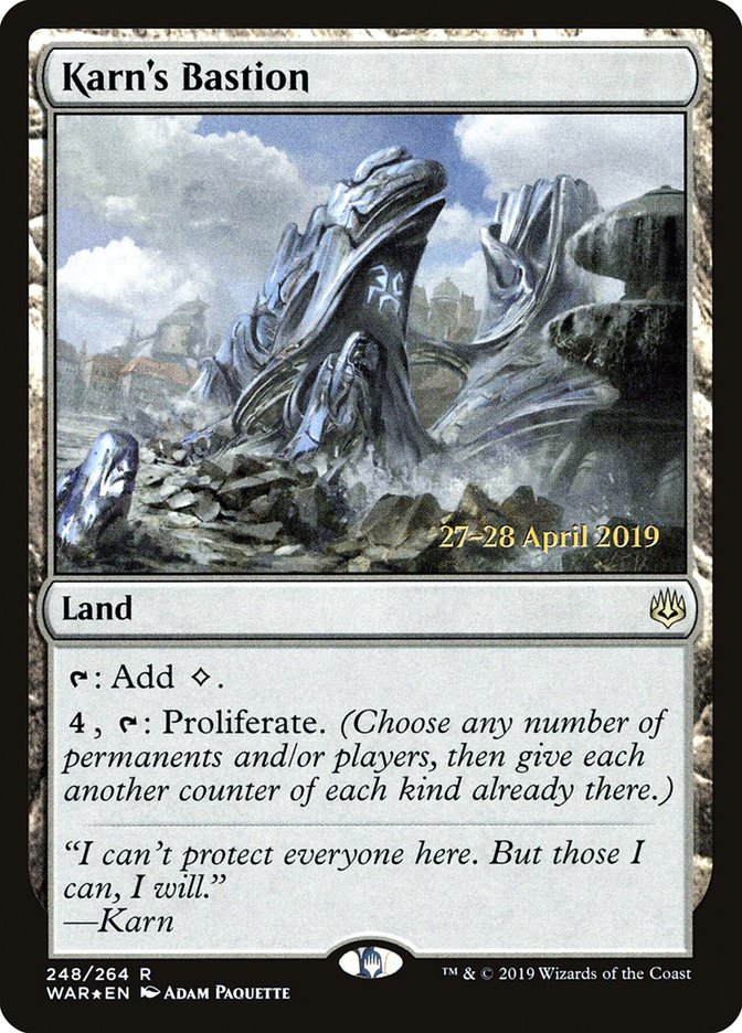 Karn's Bastion [War of the Spark Prerelease Promos] | Pegasus Games WI