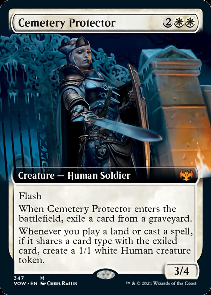 Cemetery Protector (Extended Art) [Innistrad: Crimson Vow] | Pegasus Games WI