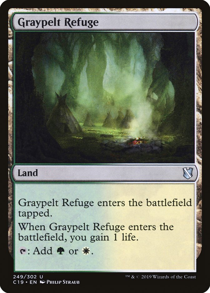 Graypelt Refuge [Commander 2019] | Pegasus Games WI