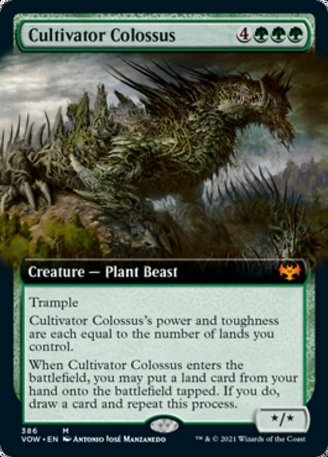 Cultivator Colossus (Extended Art) [Innistrad: Crimson Vow] | Pegasus Games WI