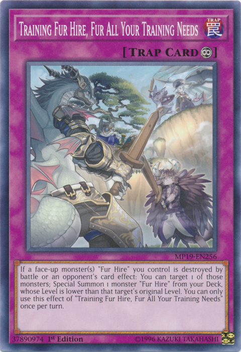 Training Fur Hire, Fur All Your Training Needs [MP19-EN256] Common | Pegasus Games WI