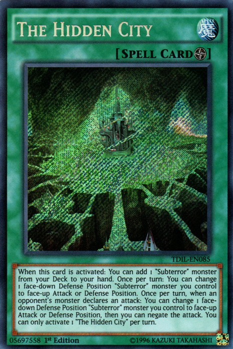 The Hidden City [TDIL-EN085] Secret Rare | Pegasus Games WI