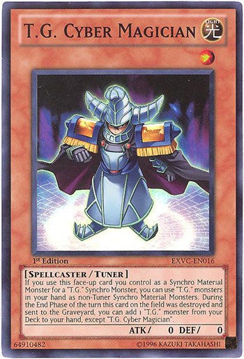 T.G. Cyber Magician [EXVC-EN016] Super Rare | Pegasus Games WI