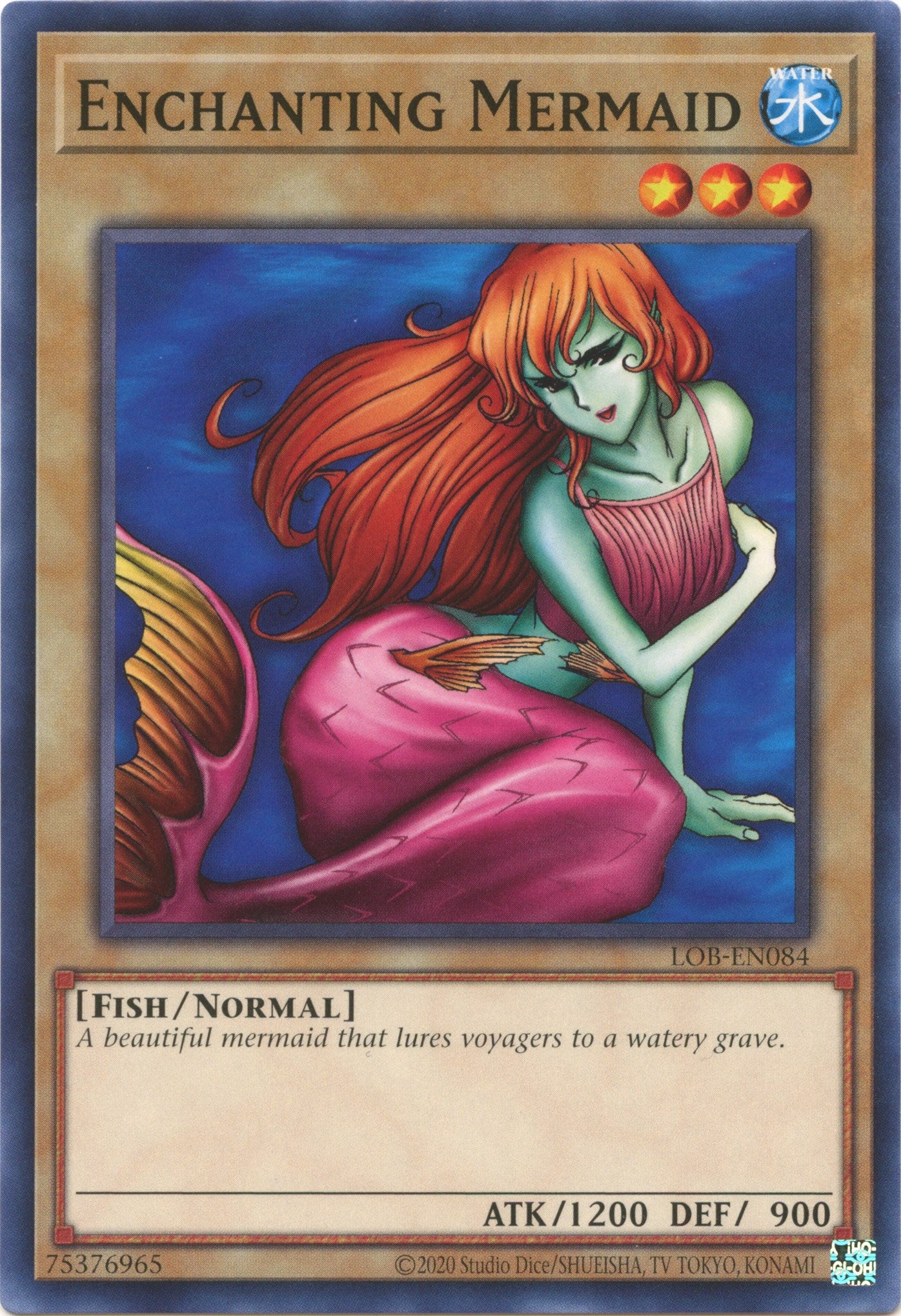 Enchanting Mermaid (25th Anniversary) [LOB-EN084] Common | Pegasus Games WI