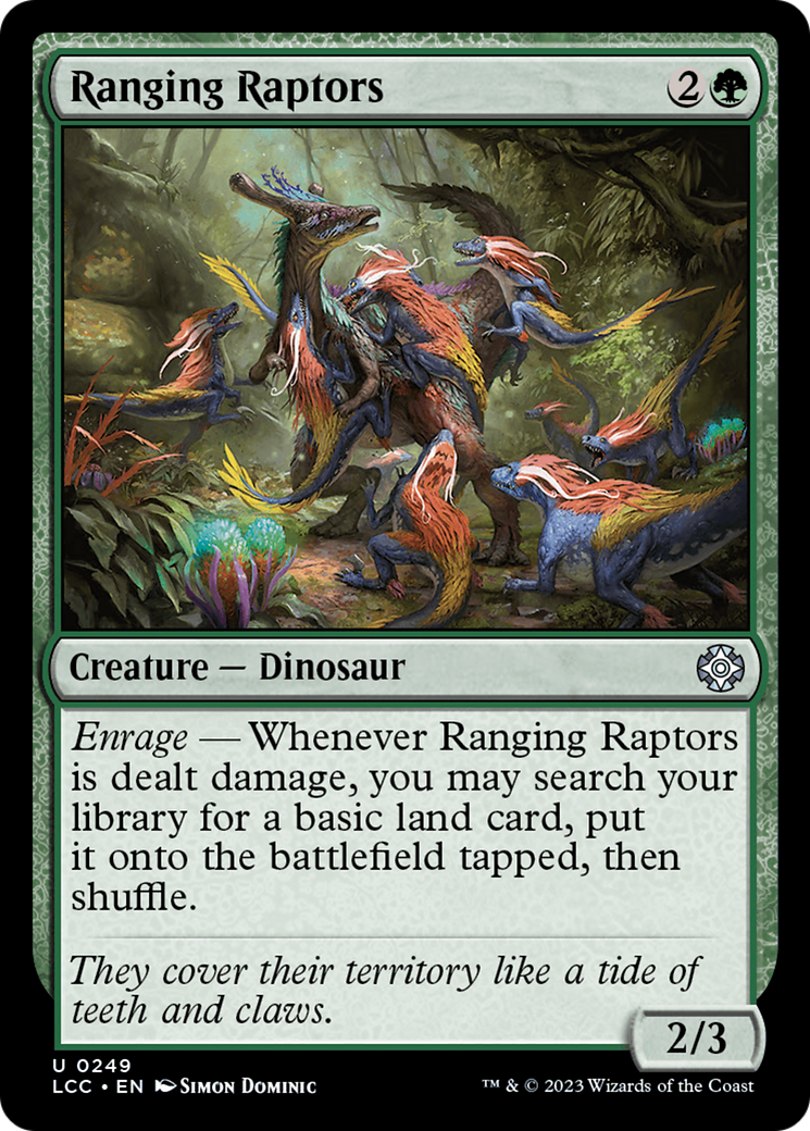 Ranging Raptors [The Lost Caverns of Ixalan Commander] | Pegasus Games WI