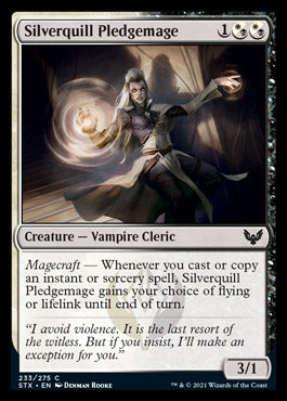 Silverquill Pledgemage [Strixhaven: School of Mages] | Pegasus Games WI