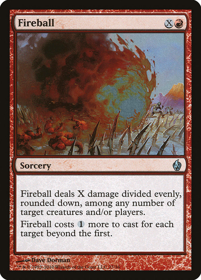 Fireball [Premium Deck Series: Fire and Lightning] | Pegasus Games WI