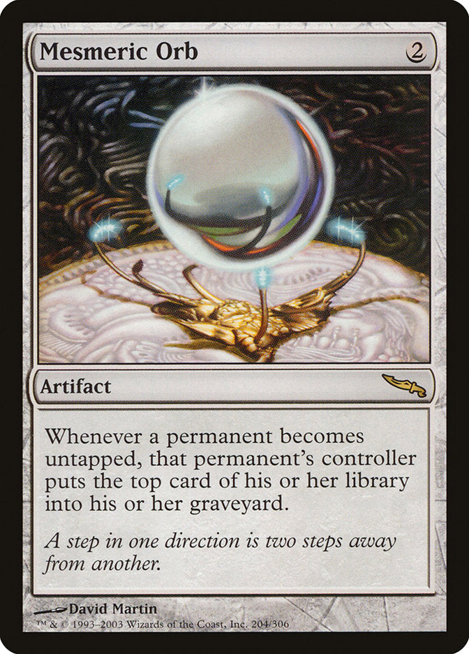 Mesmeric Orb [Mirrodin] | Pegasus Games WI