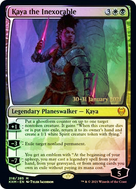 Kaya the Inexorable [Kaldheim Prerelease Promos] | Pegasus Games WI