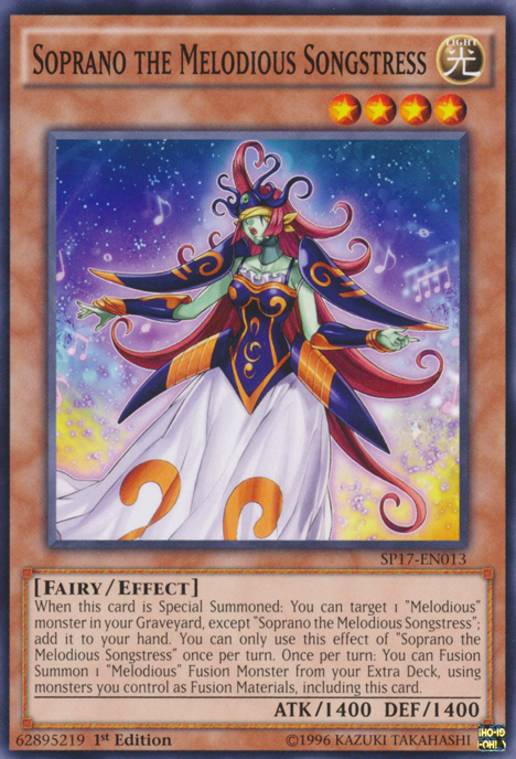 Soprano the Melodious Songstress [SP17-EN013] Common | Pegasus Games WI