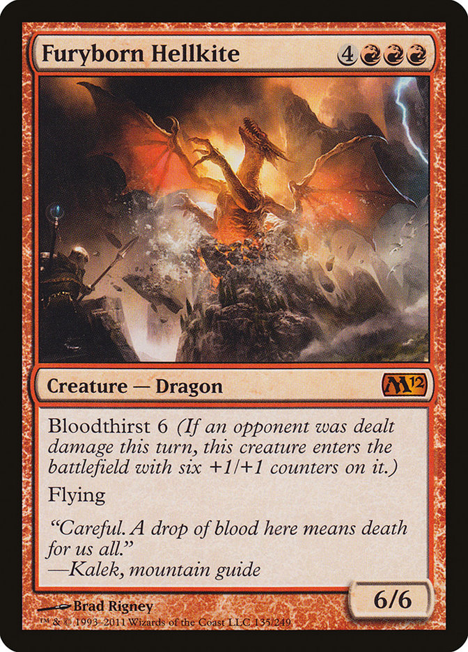 Furyborn Hellkite [Magic 2012] | Pegasus Games WI