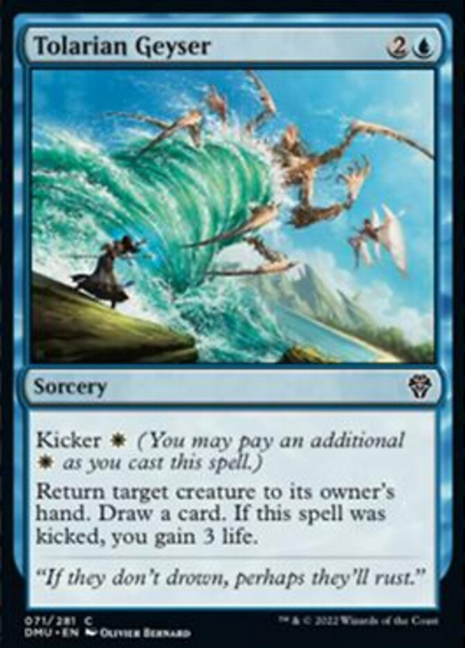 Tolarian Geyser [Dominaria United] | Pegasus Games WI