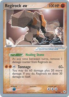 Regirock ex (98/101) (Mewtrick - Jason Klaczynski) [World Championships 2006] | Pegasus Games WI