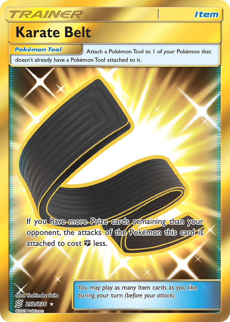 Karate Belt (252/236) [Sun & Moon: Unified Minds] | Pegasus Games WI
