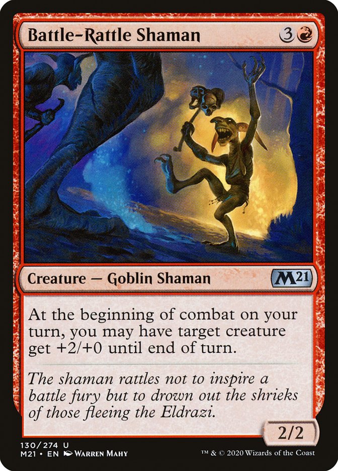 Battle-Rattle Shaman [Core Set 2021] | Pegasus Games WI