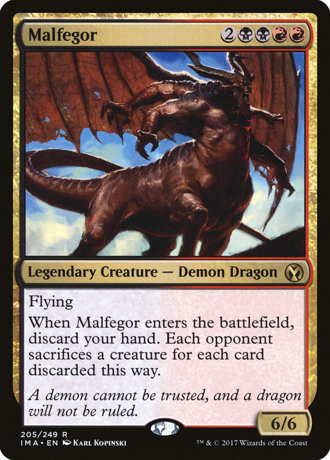 Malfegor [Iconic Masters] | Pegasus Games WI