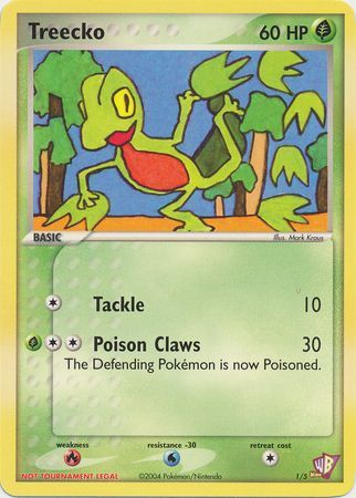 Treecko (1/5) [Kids WB Promos] | Pegasus Games WI