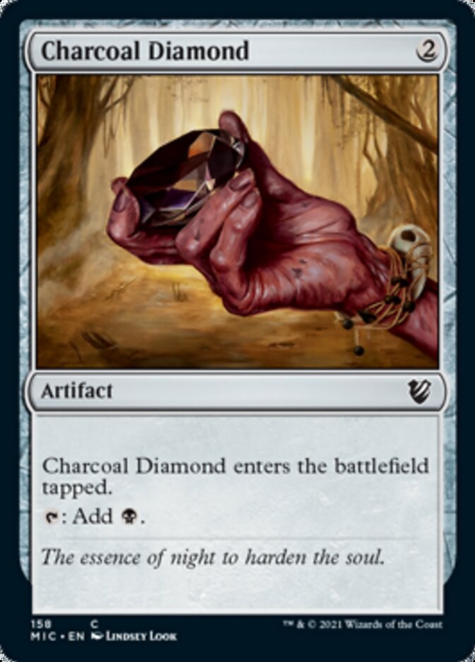 Charcoal Diamond [Innistrad: Midnight Hunt Commander] | Pegasus Games WI