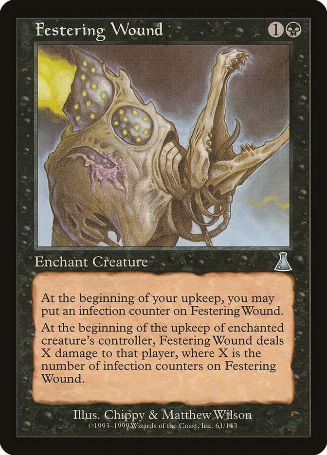 Festering Wound [Urza's Destiny] | Pegasus Games WI