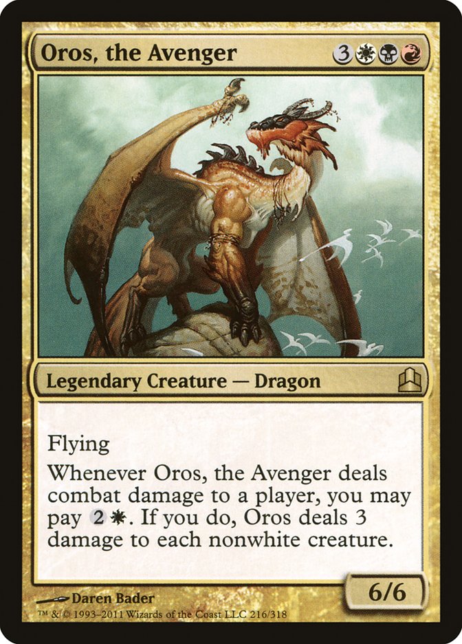 Oros, the Avenger [Commander 2011] | Pegasus Games WI