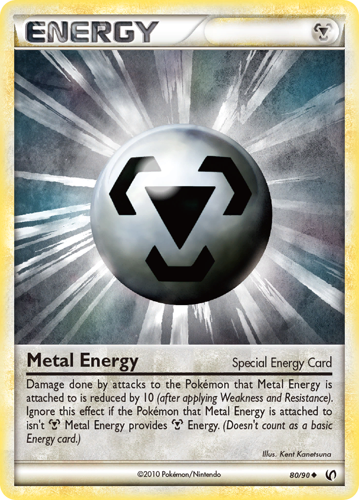 Metal Energy (80/90) [HeartGold & SoulSilver: Undaunted] | Pegasus Games WI