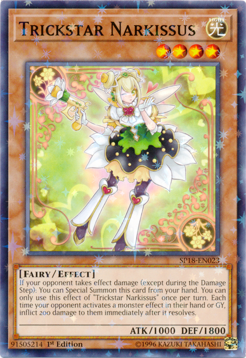 Trickstar Narkissus (Starfoil) [SP18-EN023] Starfoil Rare | Pegasus Games WI