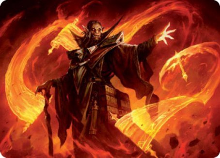 Plargg, Dean of Chaos Art Card [Strixhaven: School of Mages Art Series] | Pegasus Games WI