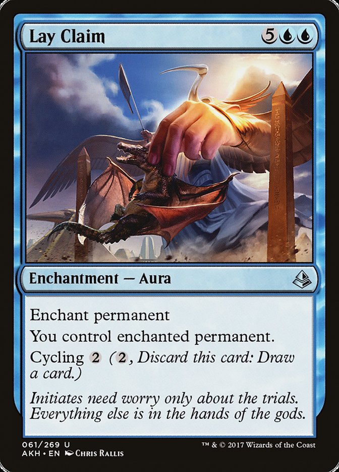 Lay Claim [Amonkhet] | Pegasus Games WI