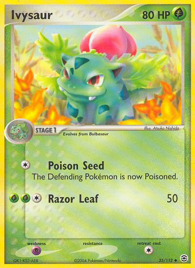 Ivysaur (35/112) [EX: FireRed & LeafGreen] | Pegasus Games WI