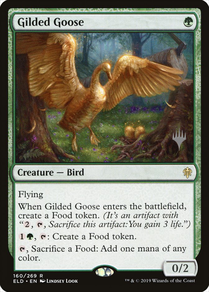 Gilded Goose (Promo Pack) [Throne of Eldraine Promos] | Pegasus Games WI