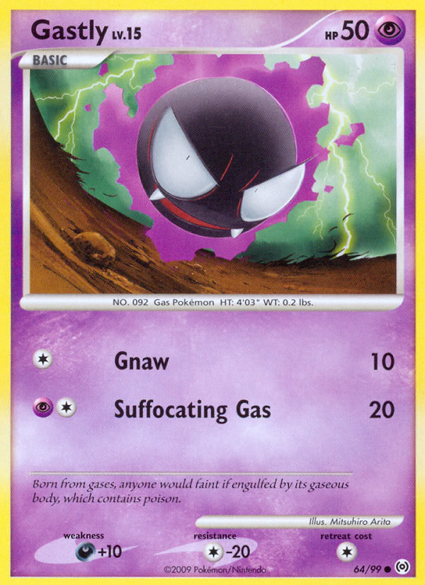 Gastly (64/99) [Platinum: Arceus] | Pegasus Games WI