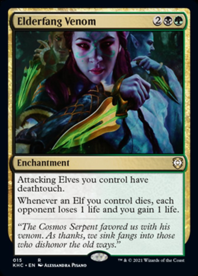 Elderfang Venom [Kaldheim Commander] | Pegasus Games WI